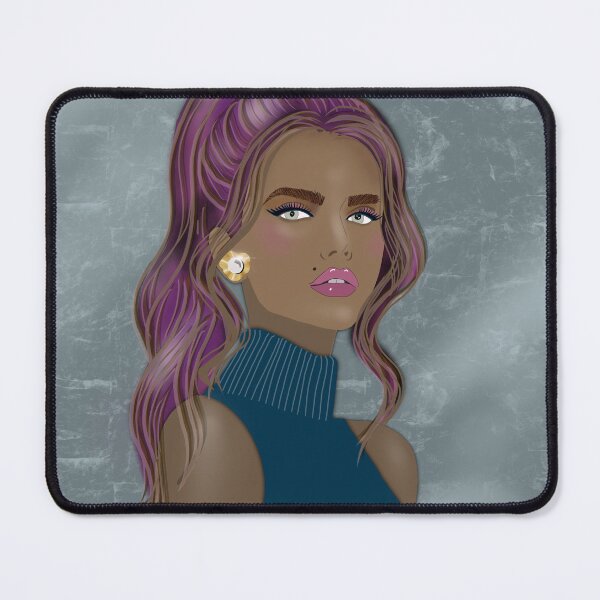 Item preview, Urban Elegance: A Sparkle in Gray and Violet designed and sold by Milabar.