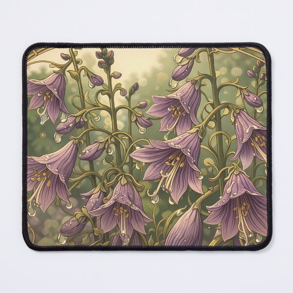Item preview, Ornate Purple Flowers in Bloom designed and sold by cuprum.