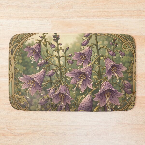 Item preview, Ornate Purple Flowers in Bloom designed and sold by cuprum.