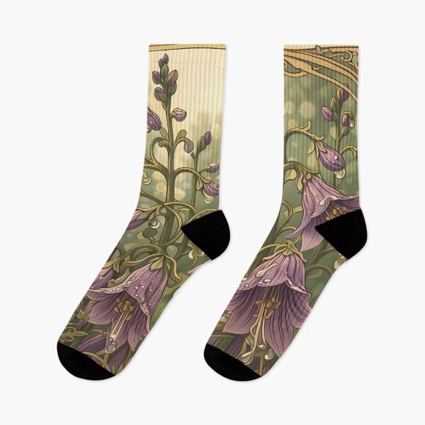 Item preview, Ornate Purple Flowers in Bloom designed and sold by cuprum.