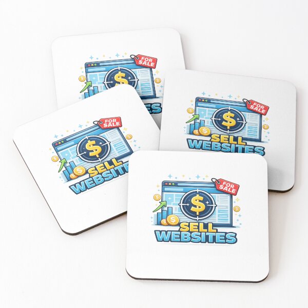 Item preview, Sell Websites Illustration – Website Flipping & Online Business Design designed and sold by ArtVoyageShop.
