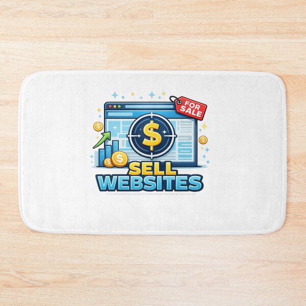 Item preview, Sell Websites Illustration – Website Flipping & Online Business Design designed and sold by ArtVoyageShop.