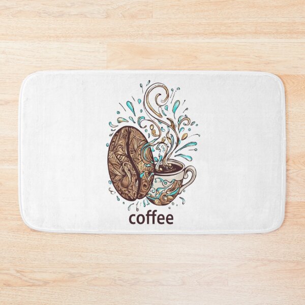 Item preview, Intricate Coffee Bean Doodle - Artistic Caffeine Lover Design designed and sold by RetroRascalStudio.
