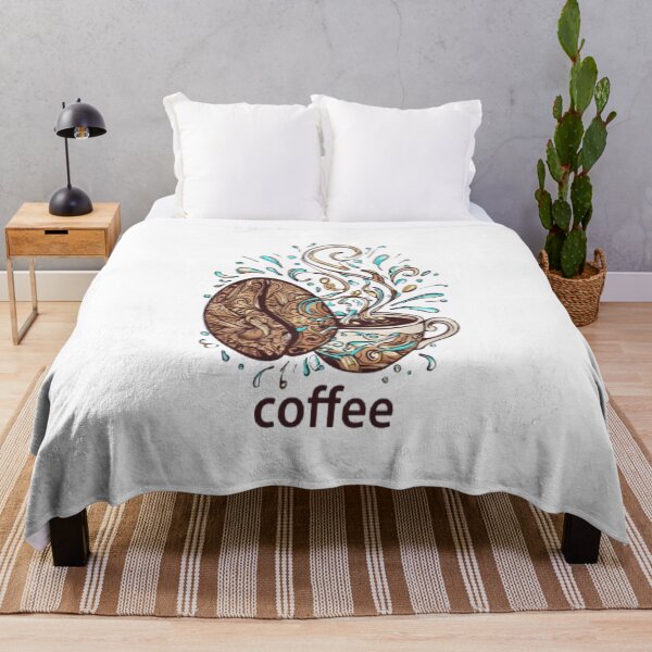 Item preview, Intricate Coffee Bean Doodle - Artistic Caffeine Lover Design designed and sold by RetroRascalStudio.