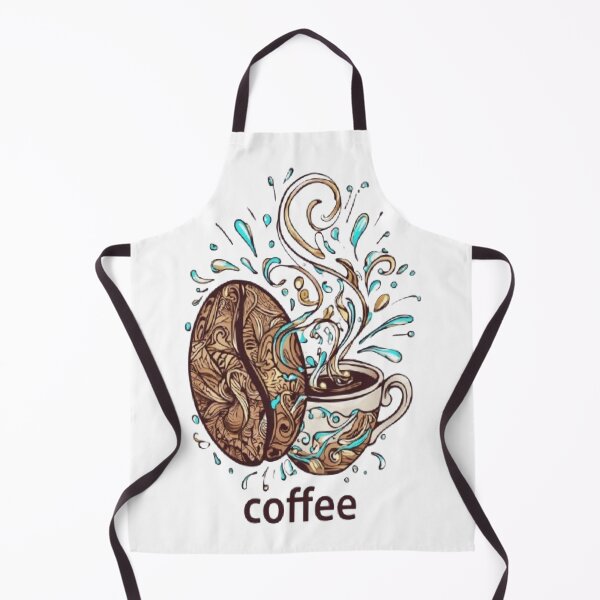 Item preview, Intricate Coffee Bean Doodle - Artistic Caffeine Lover Design designed and sold by RetroRascalStudio.