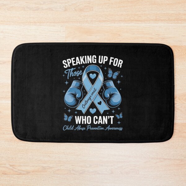 Item preview, Child Abuse Prevention Awareness Boxing Gloves Blue Ribbon designed and sold by joyouartArt.