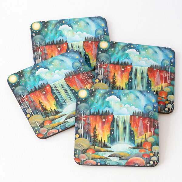 Item preview, Stylized Waterfall, Ai Generated Art  designed and sold by ACC .