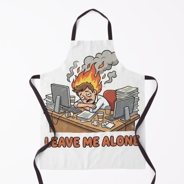 Item preview, "Leave Me Alone" Stressed Office Worker designed and sold by Simple Graphics.