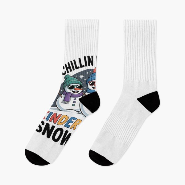 Item preview, chillin with my kindergarten snowmies christmas teacher  designed and sold by angolinnArt.