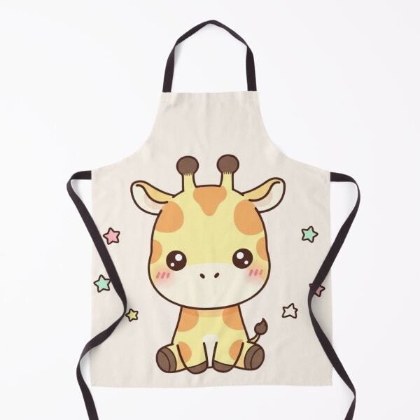 Item preview, Cute Kawaii Giraffe Cartoon – Adorable Animal Illustration designed and sold by soletstudio.