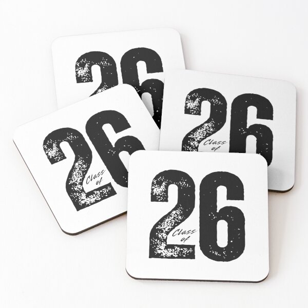 Item preview, Class of 26 – Distressed Graduation Year Design for Seniors, Students, and Proud Families Black 2 style Font designed and sold by GFamilyC.