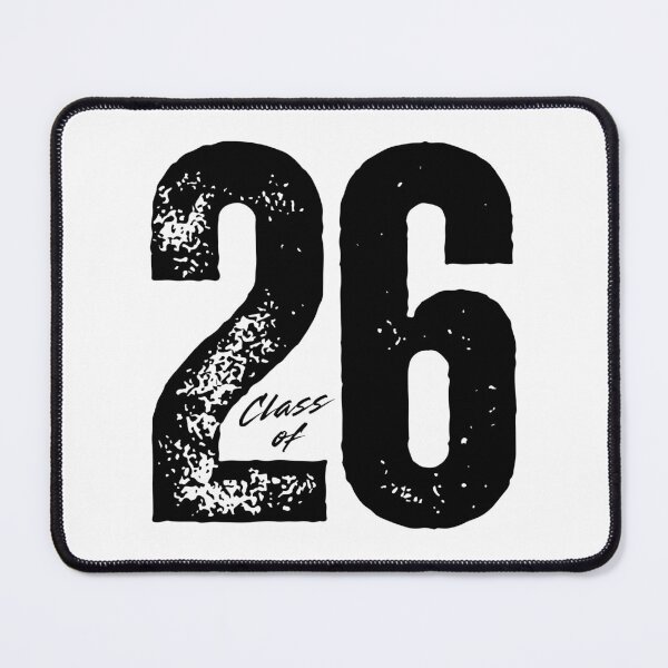 Item preview, Class of 26 – Distressed Graduation Year Design for Seniors, Students, and Proud Families Black 2 style Font designed and sold by GFamilyC.