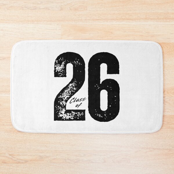 Item preview, Class of 26 – Distressed Graduation Year Design for Seniors, Students, and Proud Families Black 2 style Font designed and sold by GFamilyC.