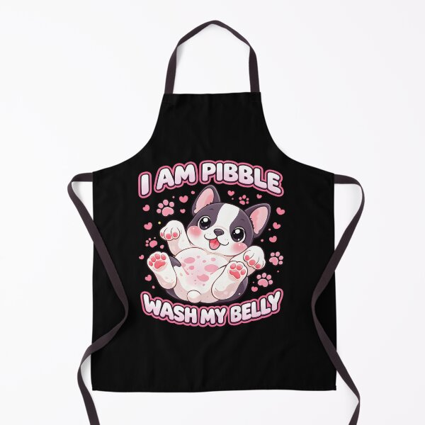 Item preview, I Am Pibble Wash My Belly – Cute Kawaii Dog designed and sold by LunaMagicStudio.