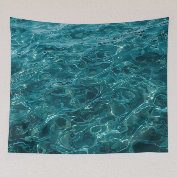 Item preview, Shimmering Calm Ocean Water 6 designed and sold by AlinaSCorner.