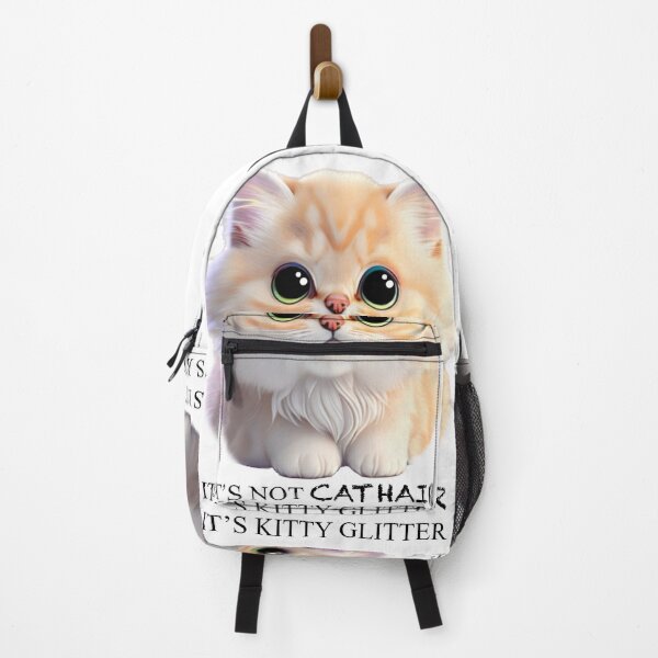 Item preview, Cute fluffy white orange kitten designed and sold by hollycooper.