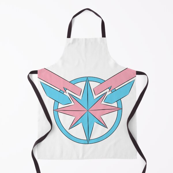 Item preview, Captain marvel-like pride logo- trans designed and sold by Quality control free.