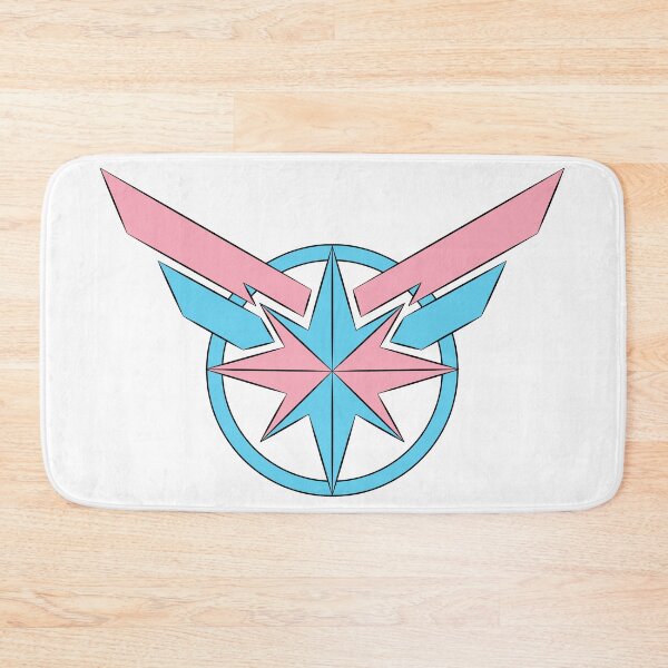 Item preview, Captain marvel-like pride logo- trans designed and sold by Quality control free.