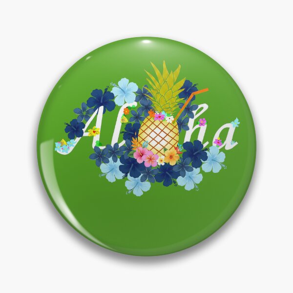 Item preview, Hawaii Aloha Pineapple Coral Tshirt design designed and sold by TasseABdes.