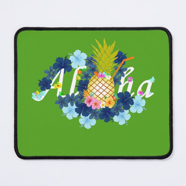 Item preview, Hawaii Aloha Pineapple Coral Tshirt design designed and sold by TasseABdes.