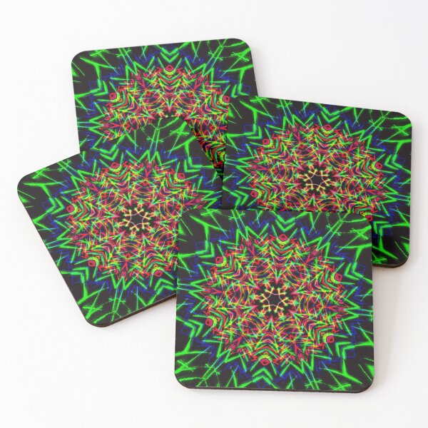 Item preview, Abstract Layered Electric Fractal 6 designed and sold by SXW Designs.