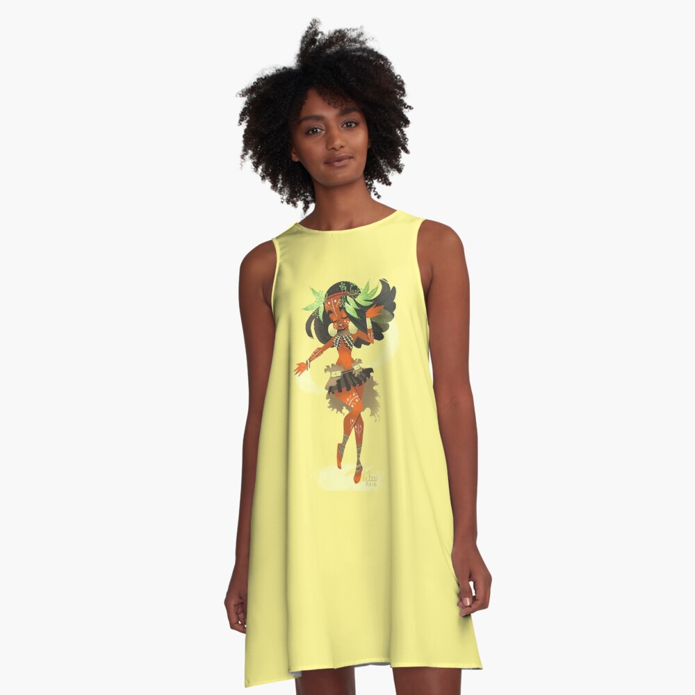 Item preview, Robe trapèze designed and sold by Libou.