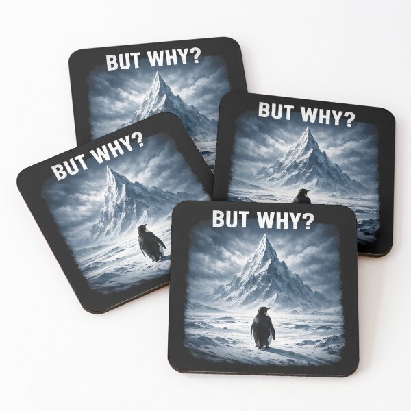Item preview, But Why Penguin, Nihilist Penguin designed and sold by Saitokuu7Art.