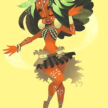Aperçu de l'œuvre Africaine danseuse princesse de Libou