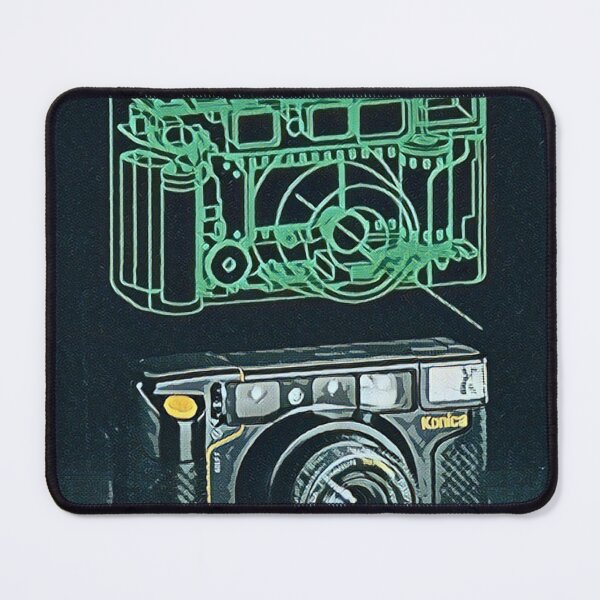 Item preview, Konica Retro Camera Art designed and sold by mtvintageapparel.