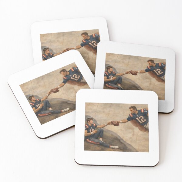 Item preview, The Creation Of Adam Tom Brady Drake Maye designed and sold by moabeArtistic.