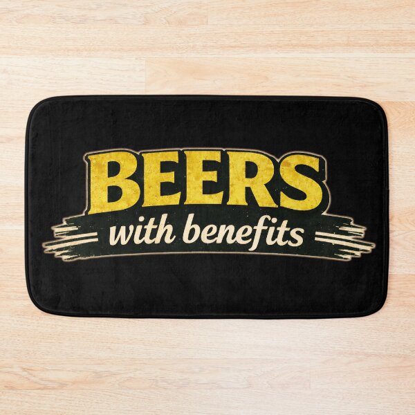 Item preview, Beers With Benefits – Retro Logo designed and sold by SteadyRolling.