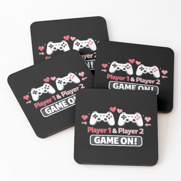 Item preview, Player 1 & Player 2 designed and sold by ChicGraphix.