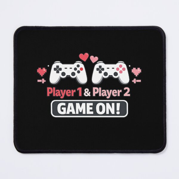 Item preview, Player 1 & Player 2 designed and sold by ChicGraphix.