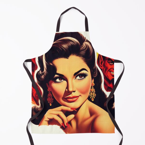 Item preview, Vintage Devilsh Woman designed and sold by PulpVintage.