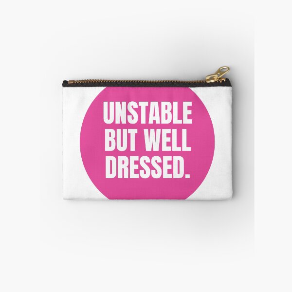 Item preview, UNSTABLE BUT WELL DRESSED designed and sold by PIXEL POP DESIGNS - Beyond the Norm!.