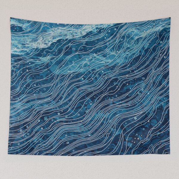 Item preview, Shimmering Calm Ocean Water 7 designed and sold by AlinaSCorner.