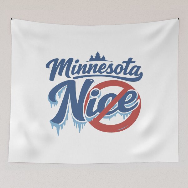 Item preview, Minnesota Nice Anti ICE  designed and sold by moabeArtistic.