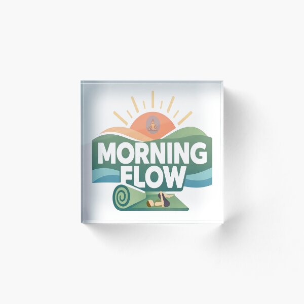 Artikelvorschau, Morgen-Flow – Minimalistisches Yoga-T-Shirt entworfen und verkauft von RMTrendy.