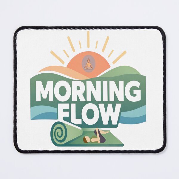 Item preview, Morning Flow – Minimal Yoga Calm T-Shirt designed and sold by RMTrendy.