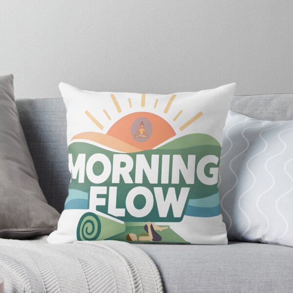 Item preview, Morning Flow – Minimal Yoga Calm T-Shirt designed and sold by RMTrendy.