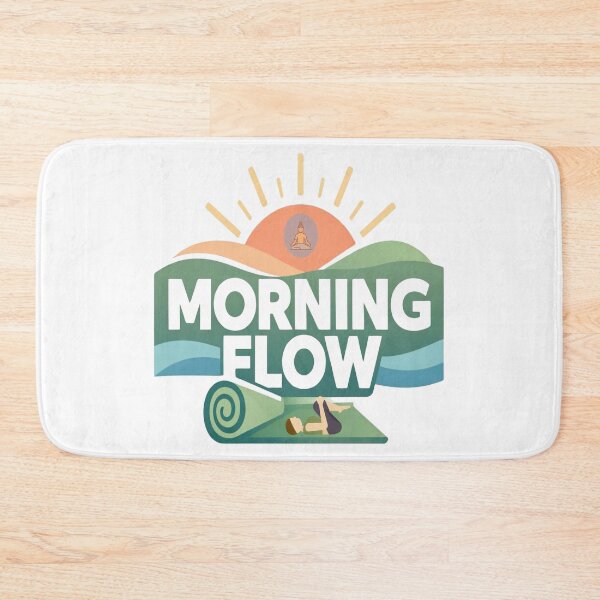 Item preview, Morning Flow – Minimal Yoga Calm T-Shirt designed and sold by RMTrendy.