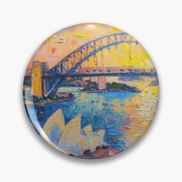 Item preview, Sydney Skyline – Harbour Bridge Vista designed and sold by SkylineVistas Designs.
