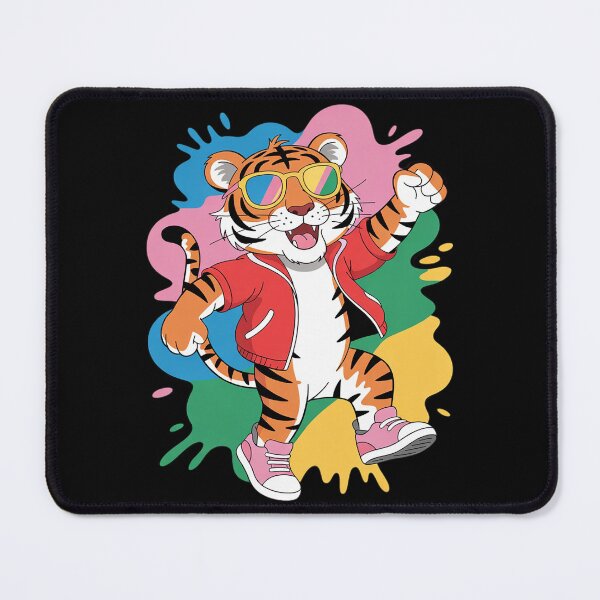Item preview, Cool Dabbing Tiger with Sunglasses Dancing Tiger Big Cat designed and sold by joyouartArt.