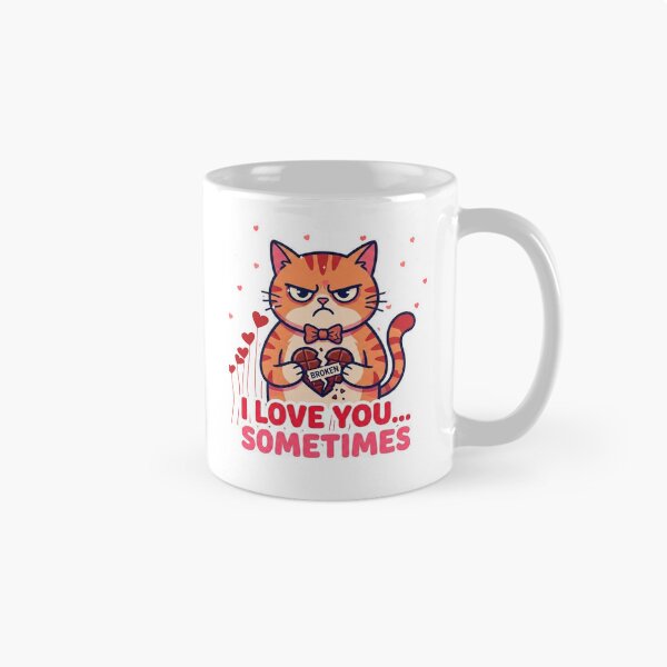 Item preview, Funny Valentine’s Day Shirt – I Love You… Sometimes Cute Sarcastic Gift Tee designed and sold by DevilsFashion.