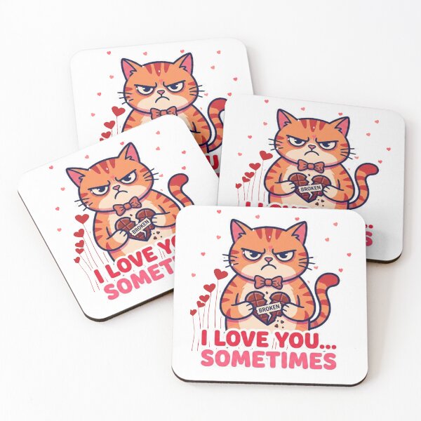 Item preview, Funny Valentine’s Day Shirt – I Love You… Sometimes Cute Sarcastic Gift Tee designed and sold by DevilsFashion.