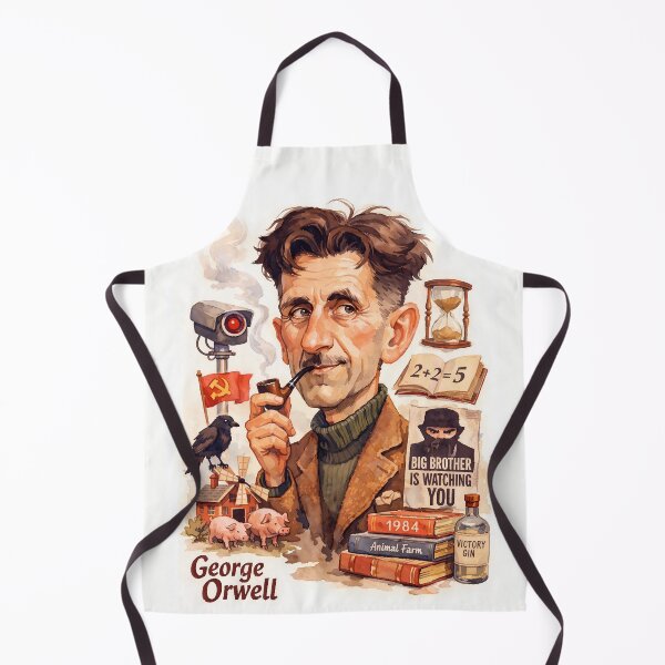 Item preview, George Orwell designed and sold by Sarcastic designs.