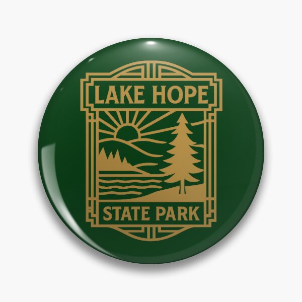 Item preview, Lake Hope State Park  designed and sold by Broken Antler Designs .