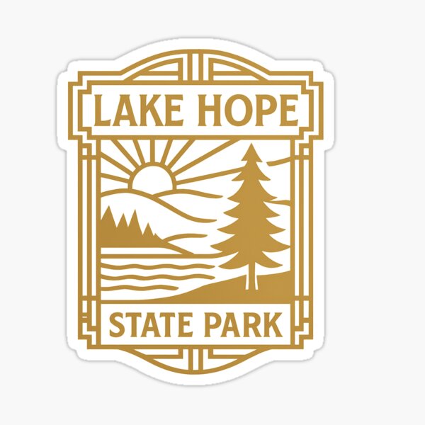 Lake Hope State Park Sticker