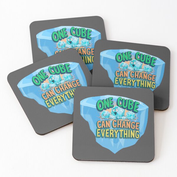 Item preview, One Cube Can Change Everything - Epic Iceberg Meltdown designed and sold by TestudoDesign.