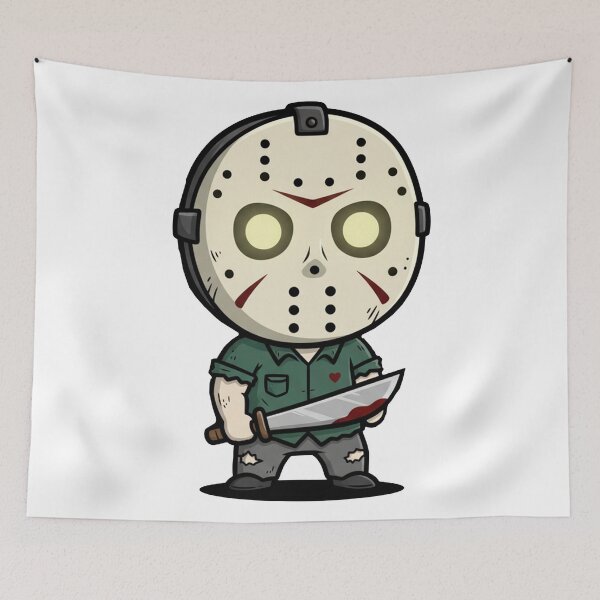 Item preview, Cute horror - Jason Voorhees designed and sold by Pontoart.
